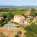 Podere Vergianoni Con Piscina E Vista Mozzafiato Tavarnelle Val di Pesa