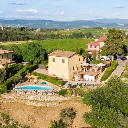 Podere Vergianoni Con Piscina E Vista Mozzafiato Tavarnelle Val di Pesa