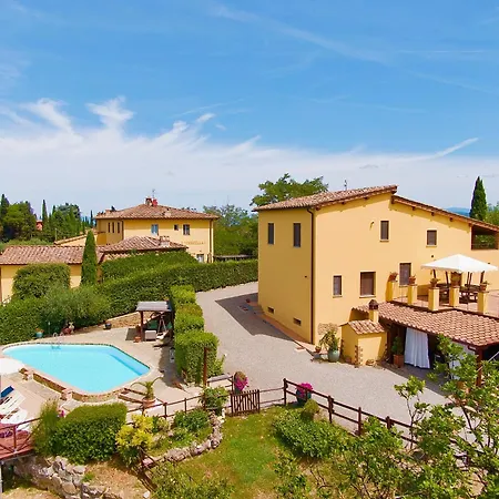 Podere Vergianoni Con Piscina E Vista Mozzafiato דירה