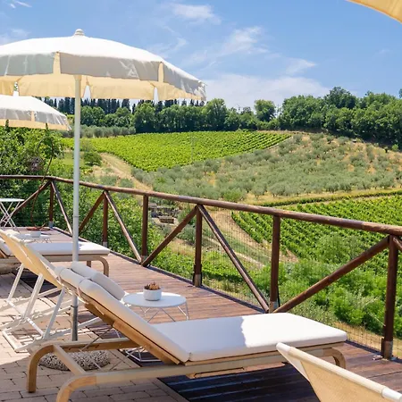 דירה Podere Vergianoni Con Piscina E Vista Mozzafiato